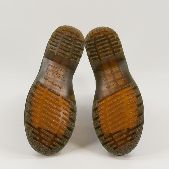 Dr. Martens Women's Patent Leather 'Grey' Lace Up Boot 27635076 Multi Size - Picture 8 of 12